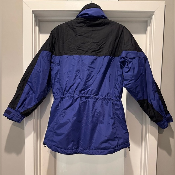 Columbia Vintage 90s Purple Black Ski Jacket Women’s S Teal Trim - Picture 8 of 17